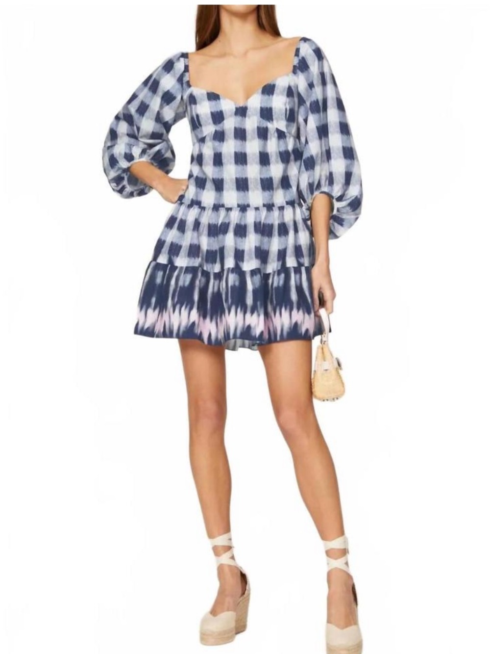 SACHIN & BABI Kyle gingham mini dress